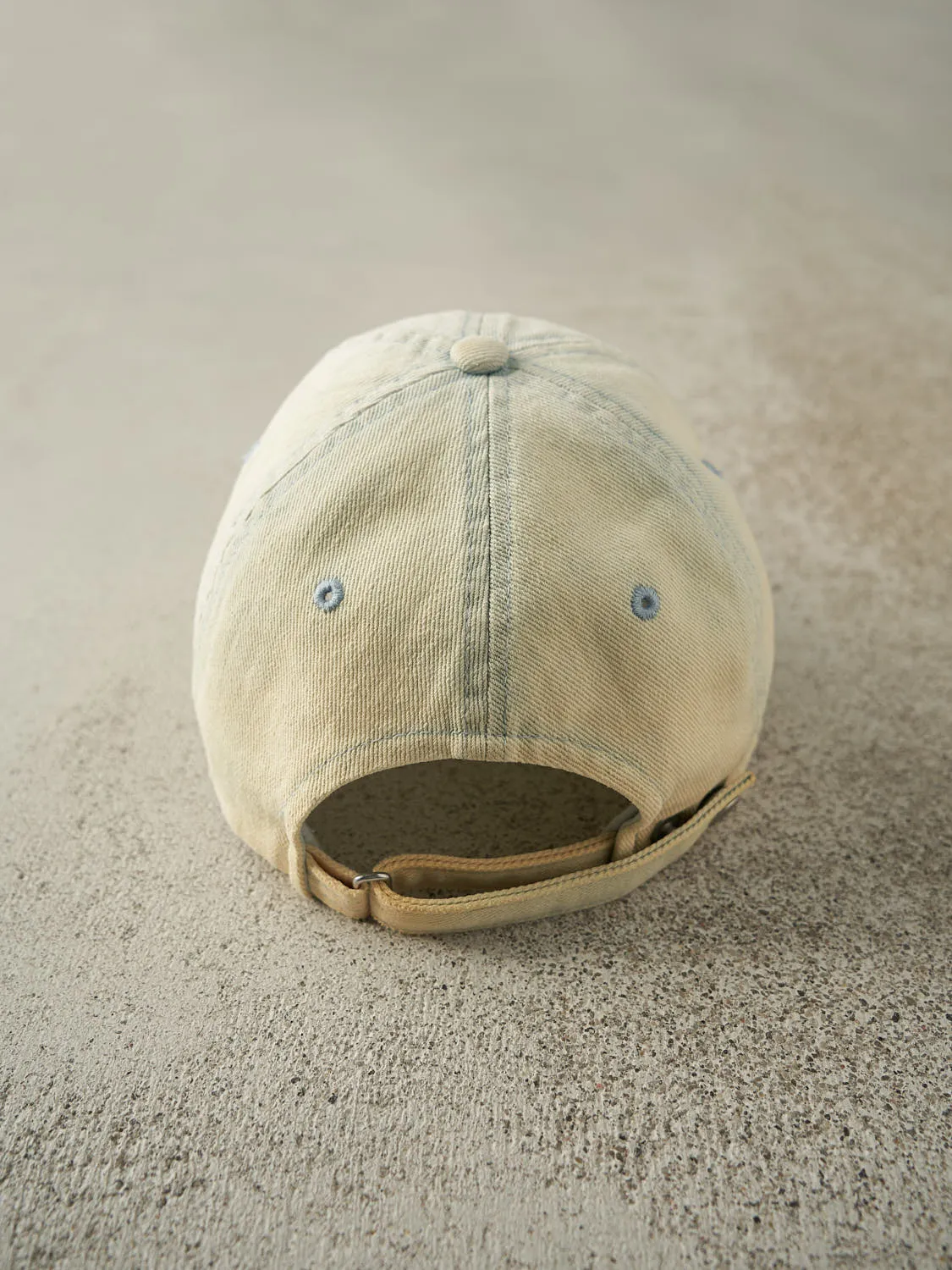 Vintage 90s Light Wash Calvin Klein Strapback (O/S) sold by Rebalance Vintage product image thumbnail 4