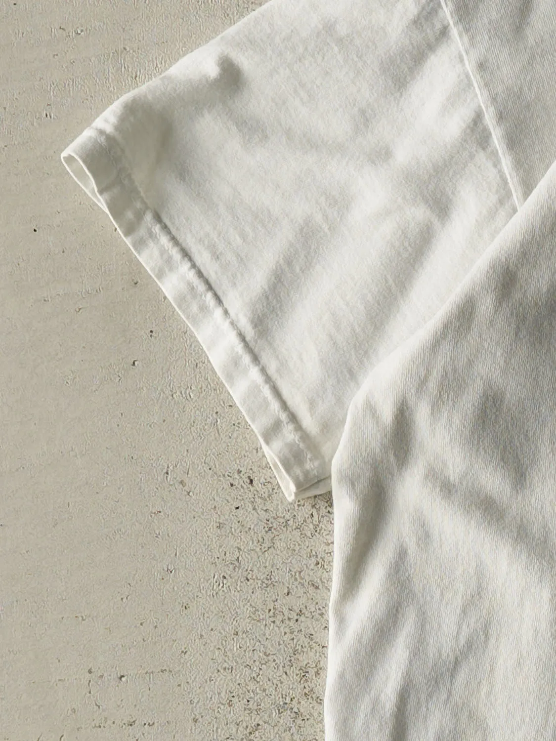 Vintage 93' White "Can't Shut Up" Slogan Tee (L/XL) sold by Rebalance Vintage product image thumbnail 3