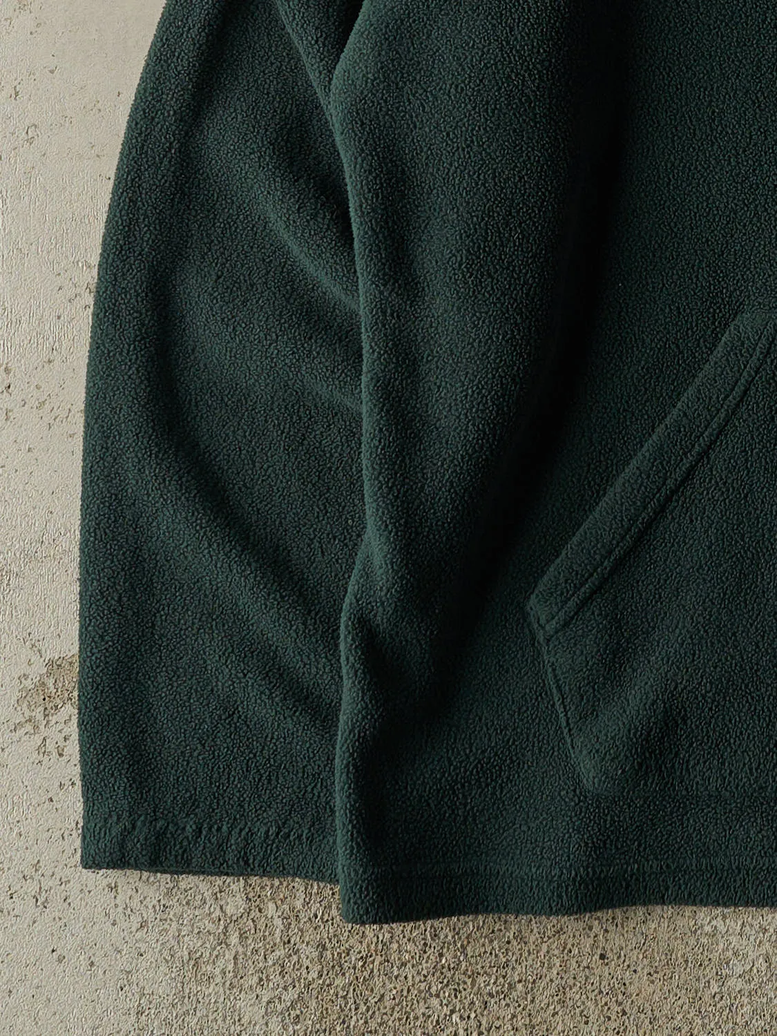 Vintage 90s Green Boca Athletic Embroidered Fleece Hoodie (XL/XXL) sold by Rebalance Vintage product image thumbnail 3