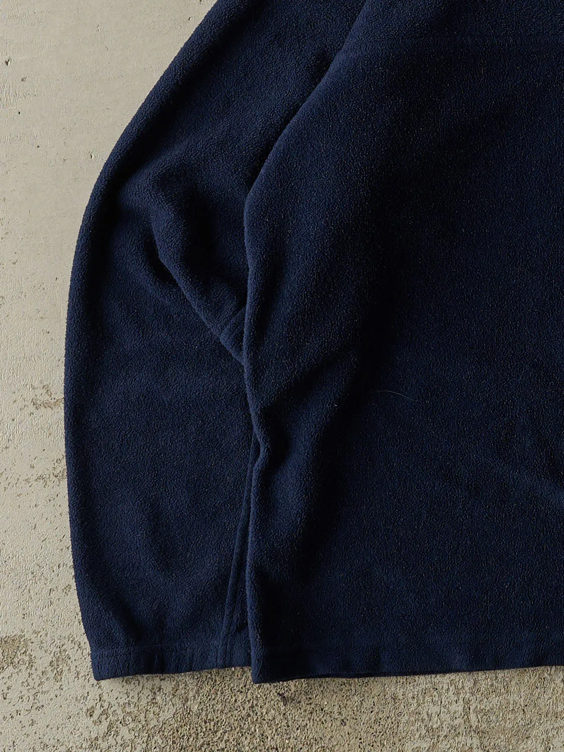 Vintage 90s Navy Blue Sports Illustrated Embroidered Quarter Zip Fleece (XL/XXL) sold by Rebalance Vintage product image thumbnail 3