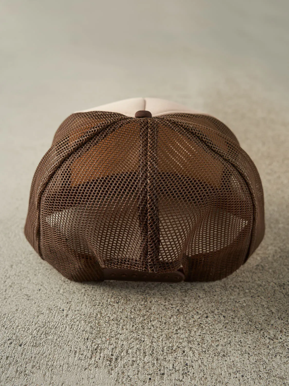 Vintage 80s Brown Reamstown Car & Truck Wash Foam Trucker Hat (O/S) sold by Rebalance Vintage product image thumbnail 4