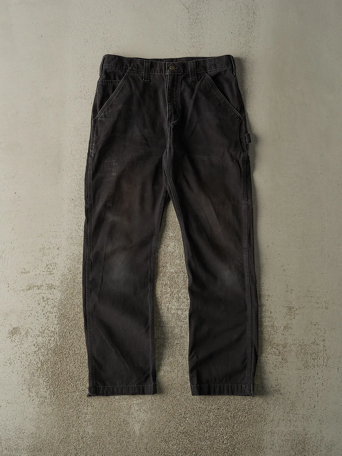 Vintage Y2K Faded Black Carhartt Carpenter Pants (32x31) sold by Rebalance Vintage