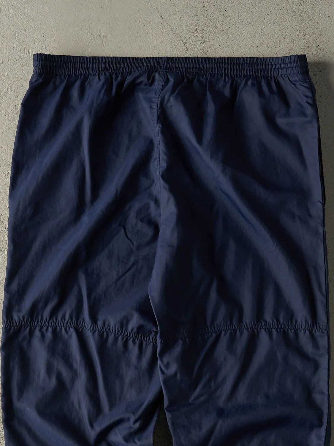 Vintage 90s Navy Blue Nike Embroidered Track Pants (35x32) sold by Rebalance Vintage product image thumbnail 4