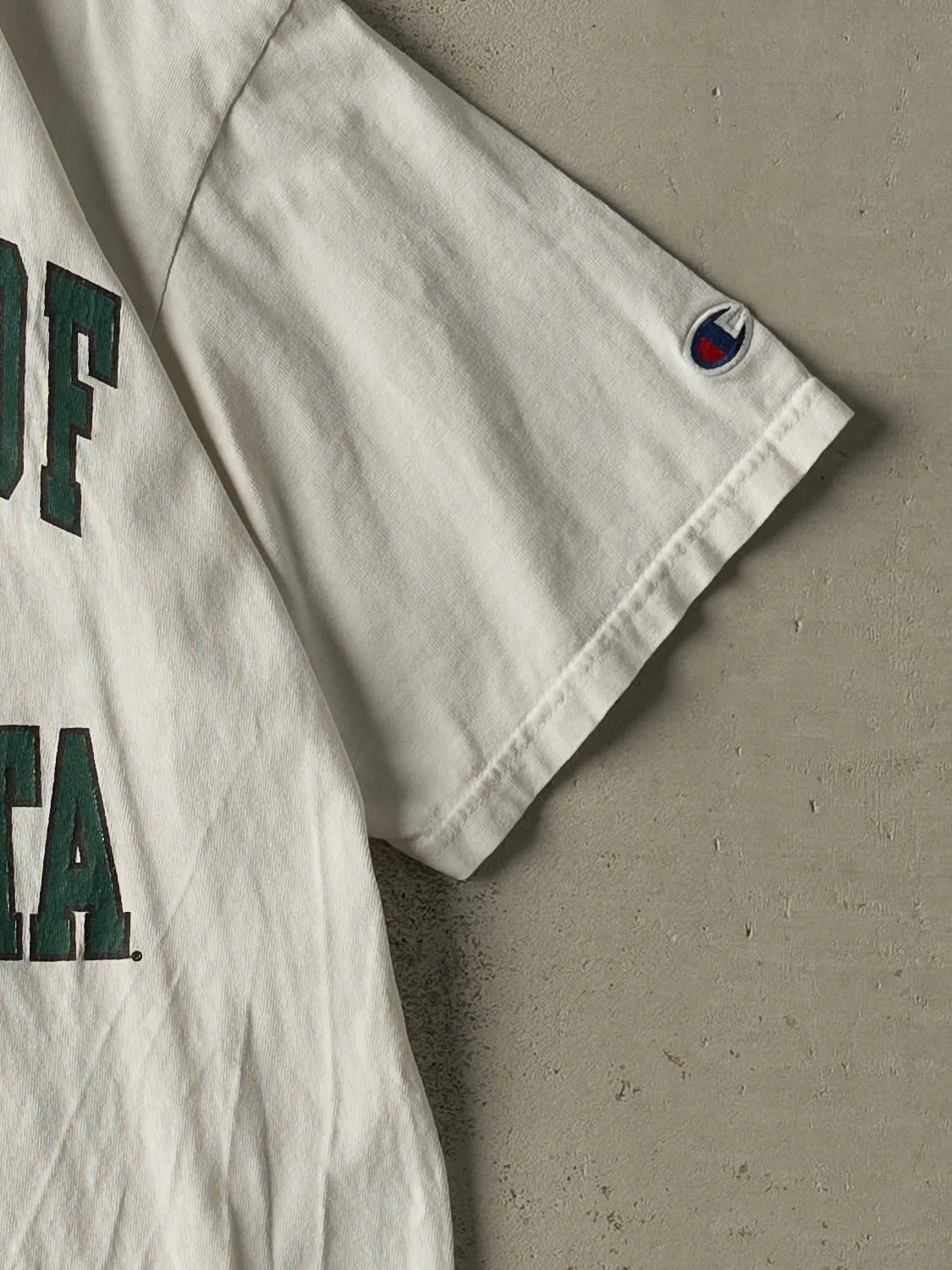 Vintage 90s White University Of North Dakota Champion Tee (L) sold by Rebalance Vintage product image thumbnail 4