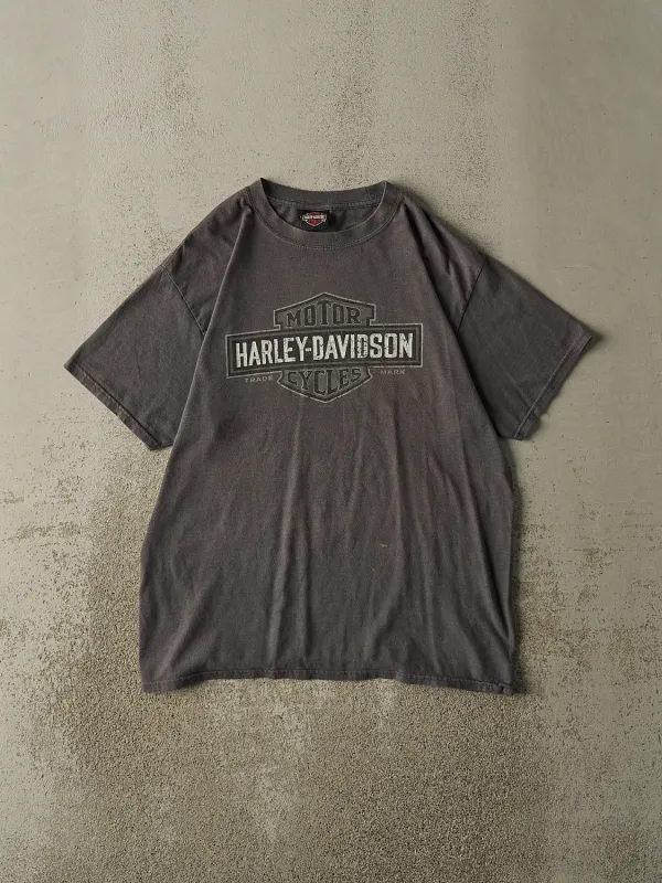 Vintage 08' Charcoal Grey Harley Davidson San Jose Tee (L) sold by Rebalance Vintage