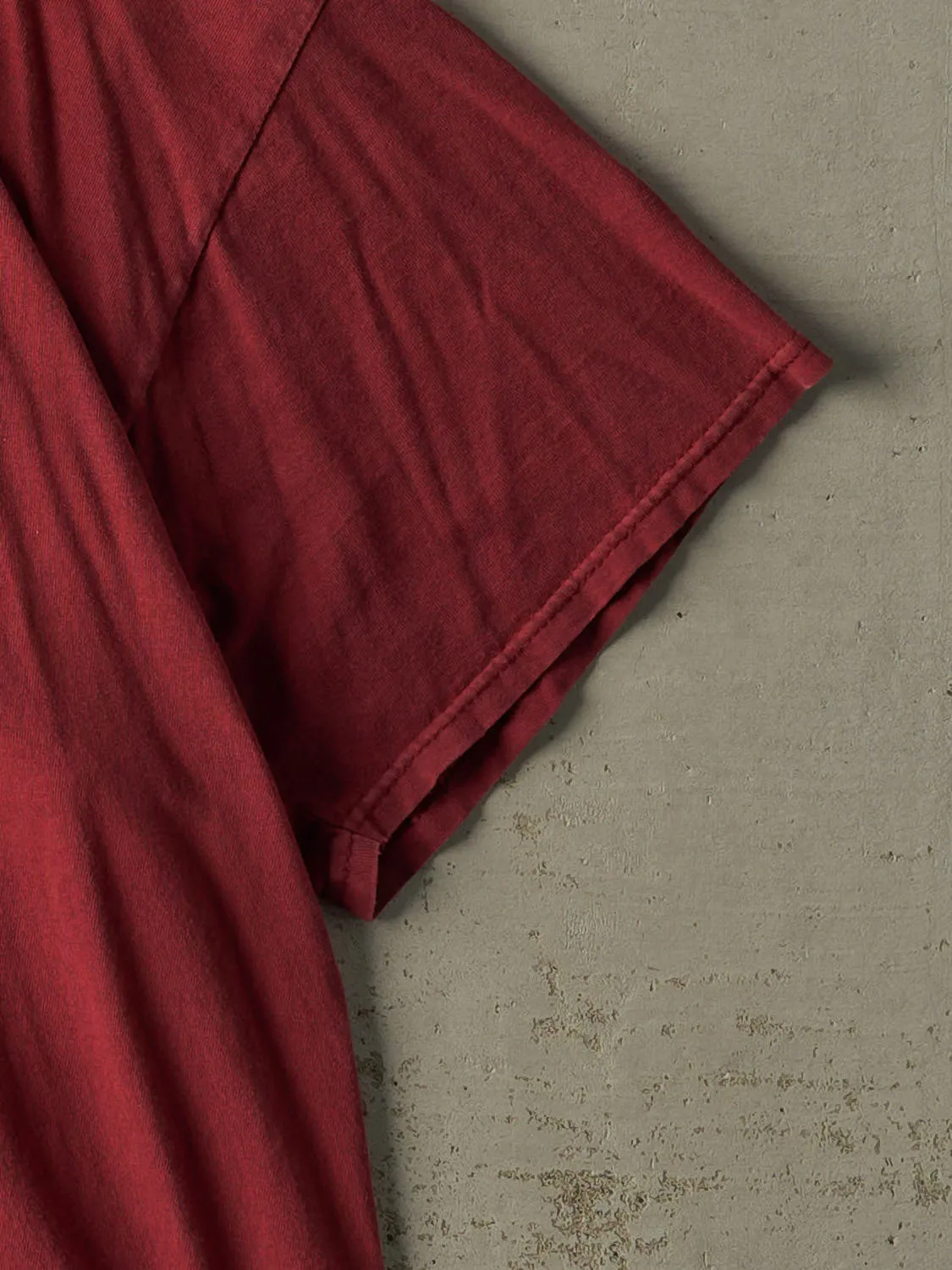 Vintage Y2K Burgundy Bob Marley Tee (XL) sold by Rebalance Vintage product image thumbnail 3