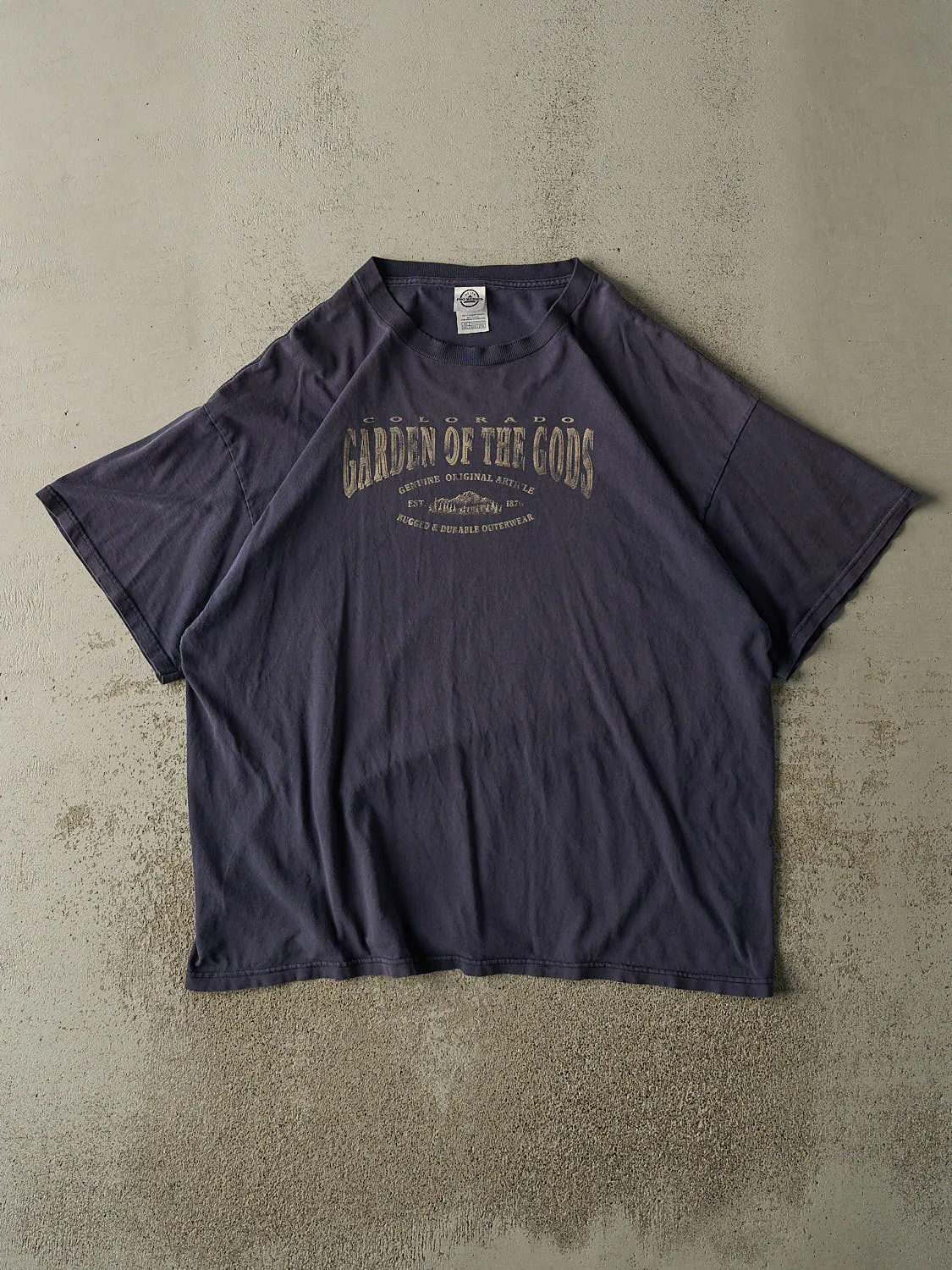 Vintage Y2K Sun Faded Navy Colorado Tee (XL/XXL) sold by Rebalance Vintage