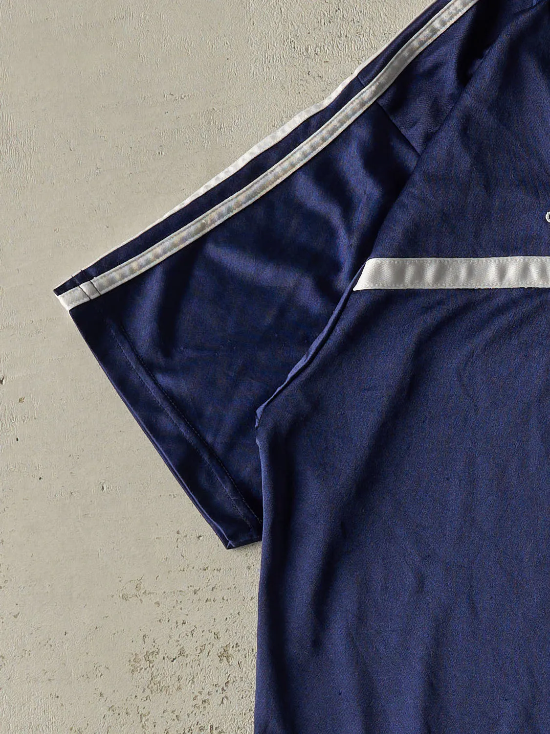 Vintage 90s Blue Adidas Soccer Jersey (XL/XXL) sold by Rebalance Vintage product image thumbnail 3