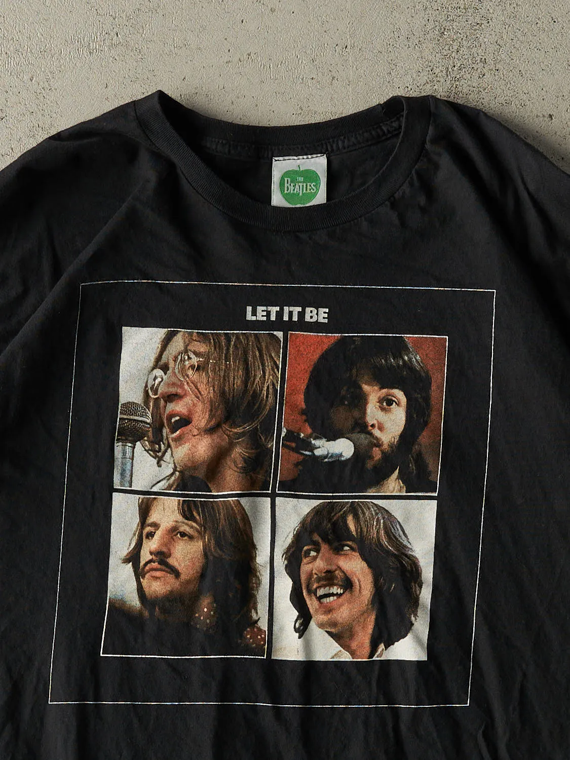 Vintage 09' Black "Let it Be" Beatles Tee (XL) sold by Rebalance Vintage product image thumbnail 2