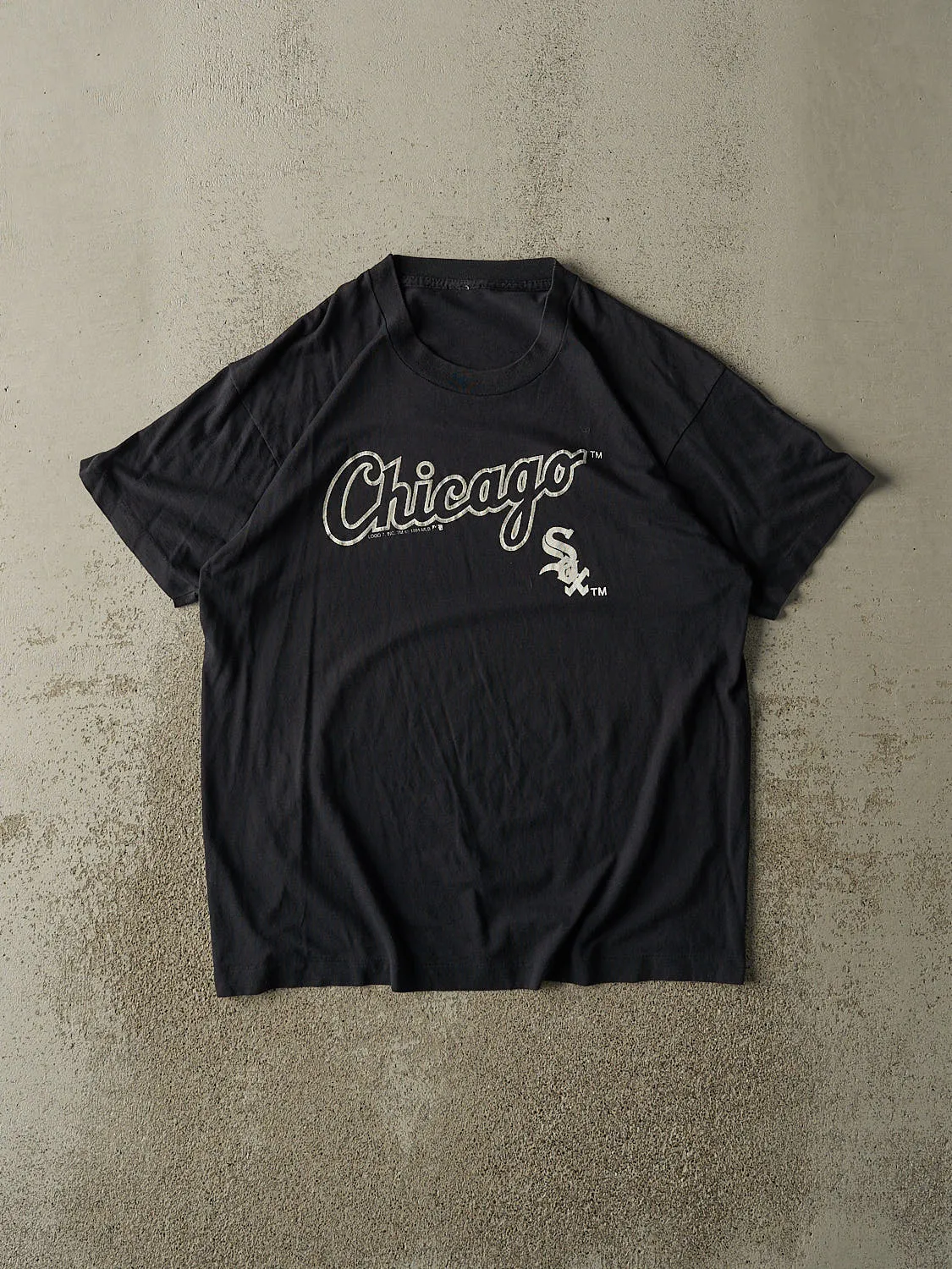 Vintage 91' Black Chicago White Sox Single Stitch Tee (M/L) sold by Rebalance Vintage