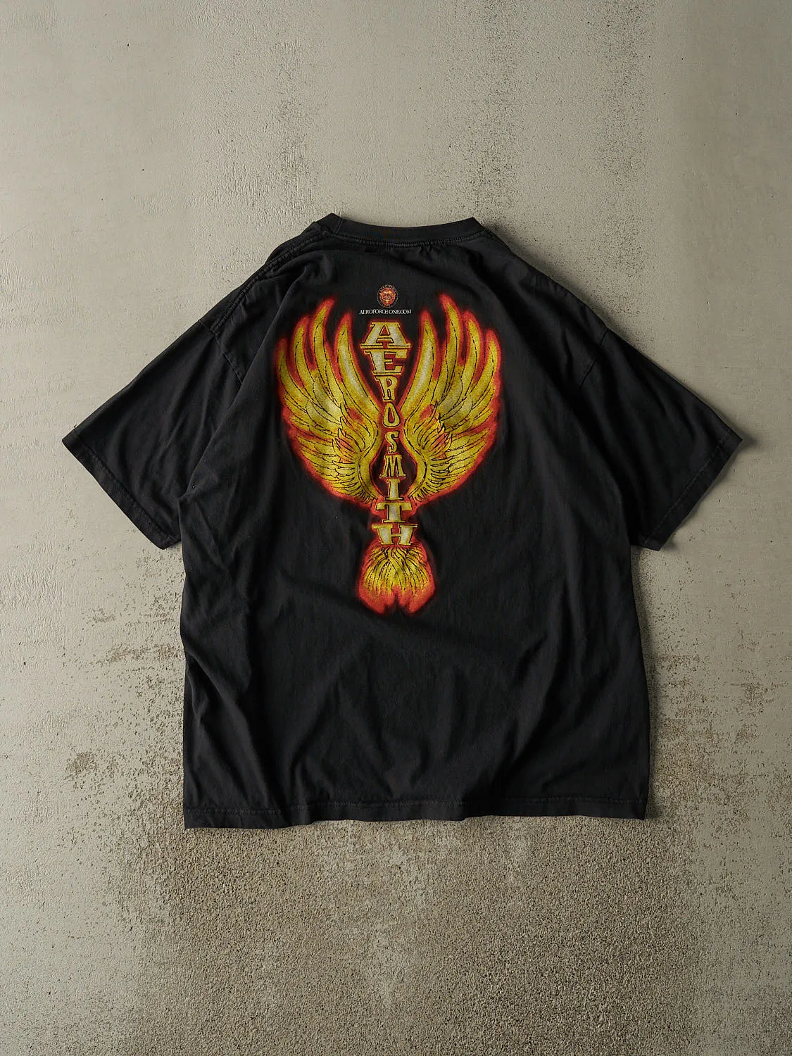 Vintage 07' Black Aerosmith Tee (XL/XXL) sold by Rebalance Vintage product image thumbnail 2