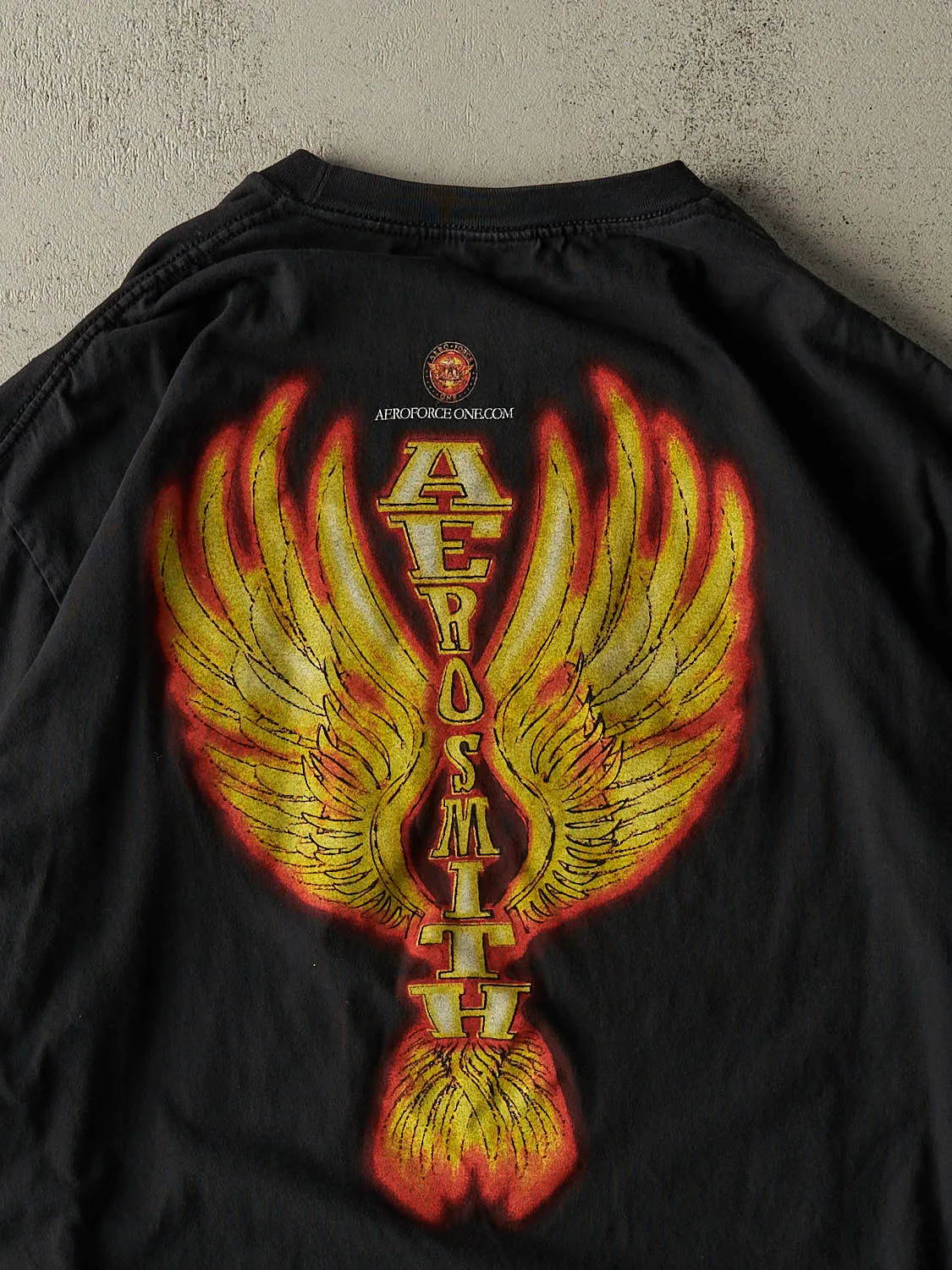 Vintage 07' Black Aerosmith Tee (XL/XXL) sold by Rebalance Vintage product image thumbnail 4