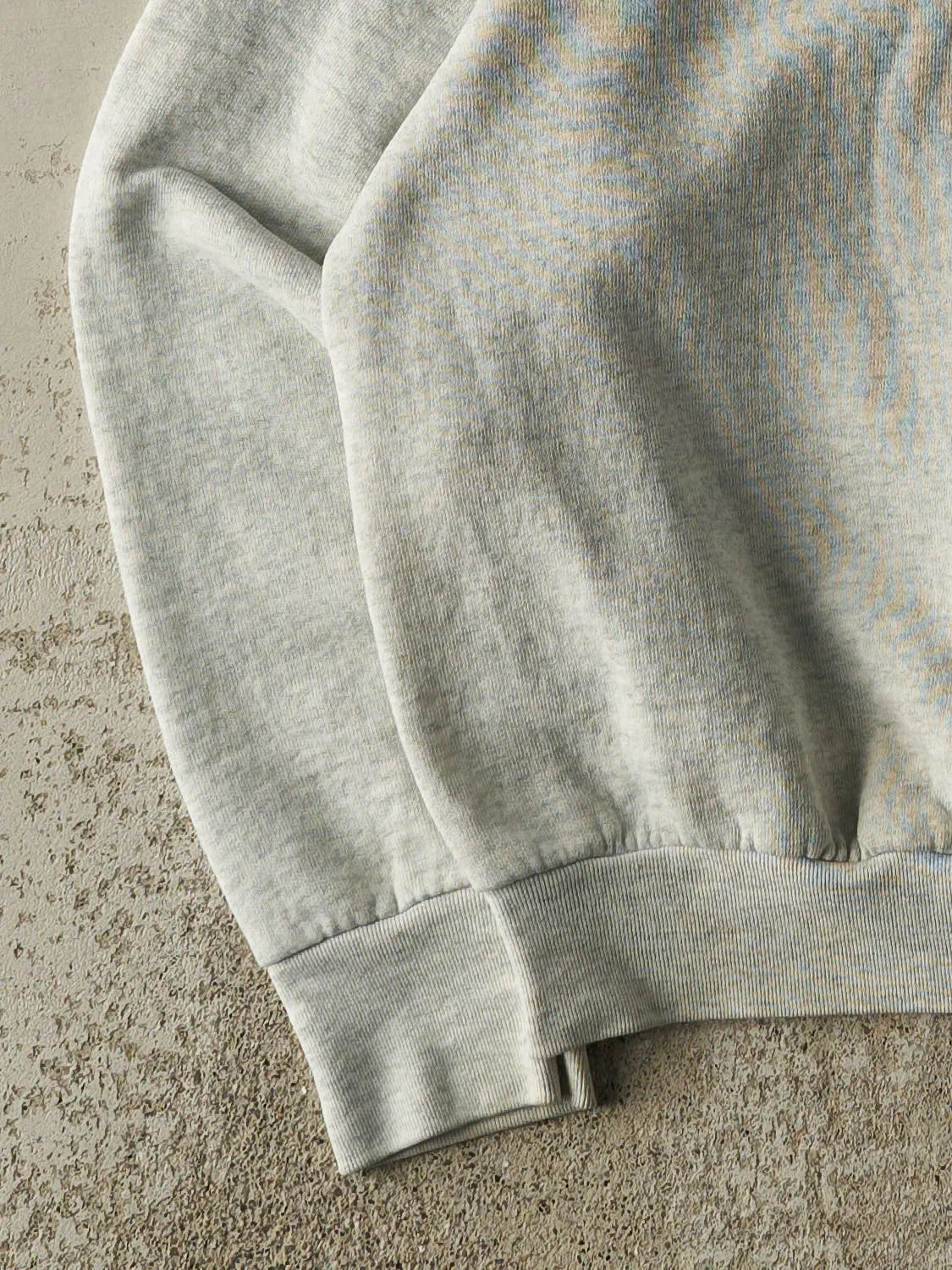 Vintage 80s Heather Grey Blank Crewneck (S) sold by Rebalance Vintage product image thumbnail 3