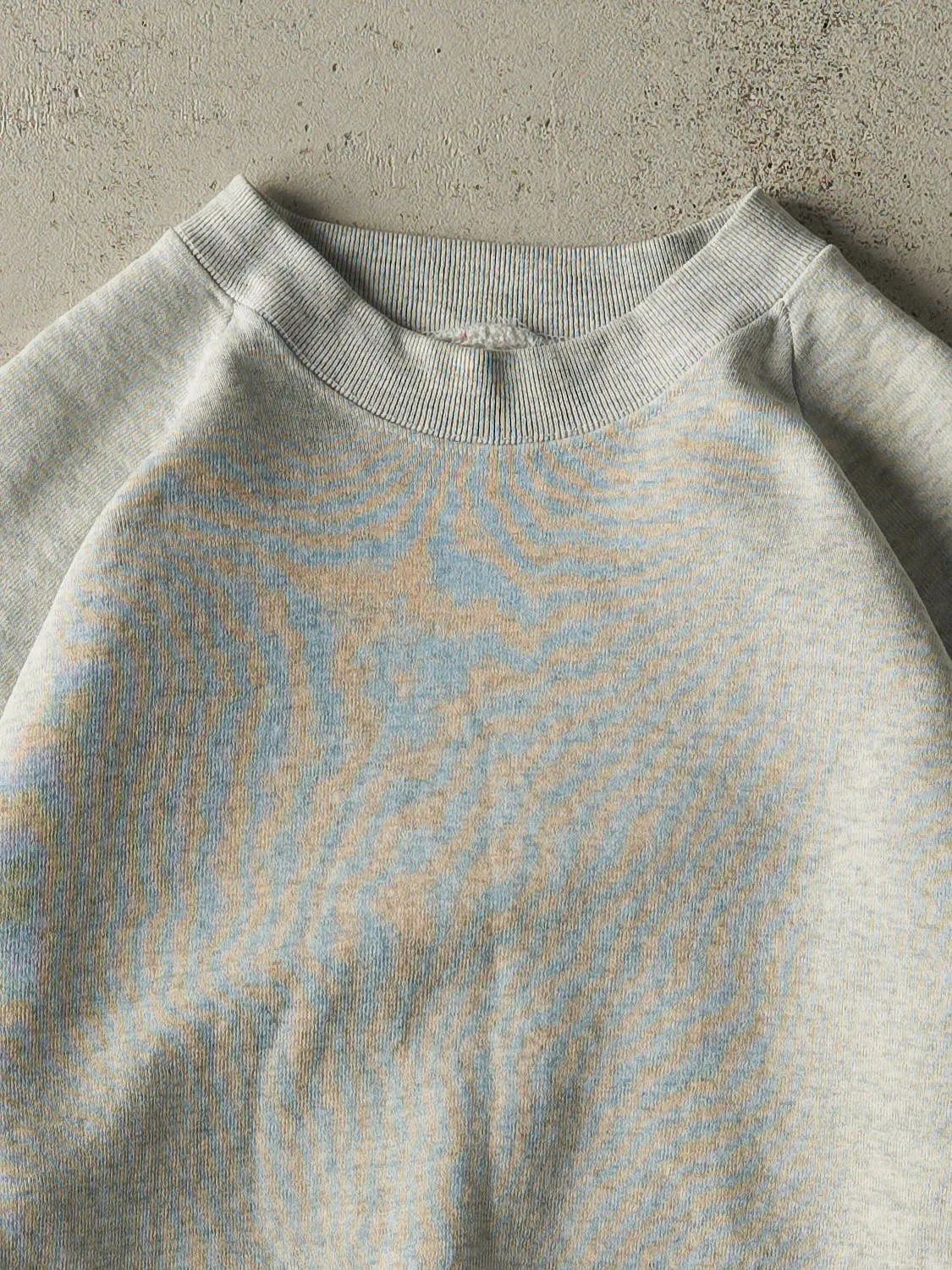 Vintage 80s Heather Grey Blank Crewneck (S) sold by Rebalance Vintage product image thumbnail 2