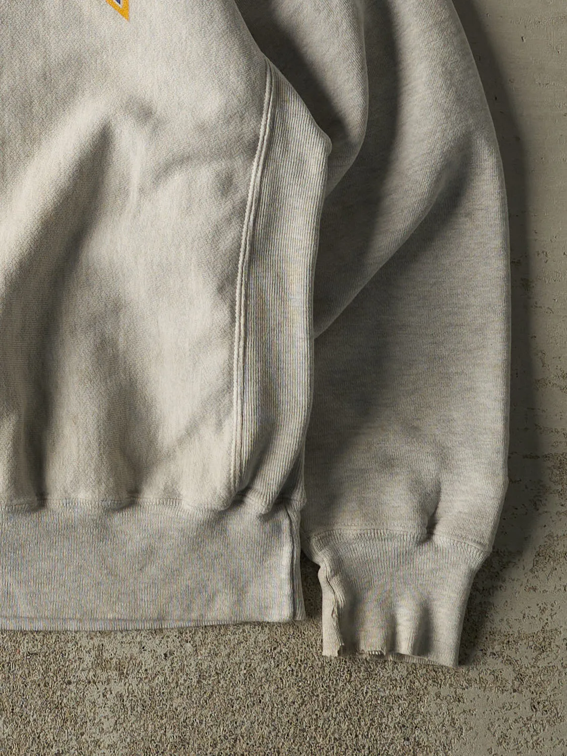 Vintage 90s Heather Grey Crest Liner Boats Champion Reverse Weave Crewneck (L) sold by Rebalance Vintage product image thumbnail 4