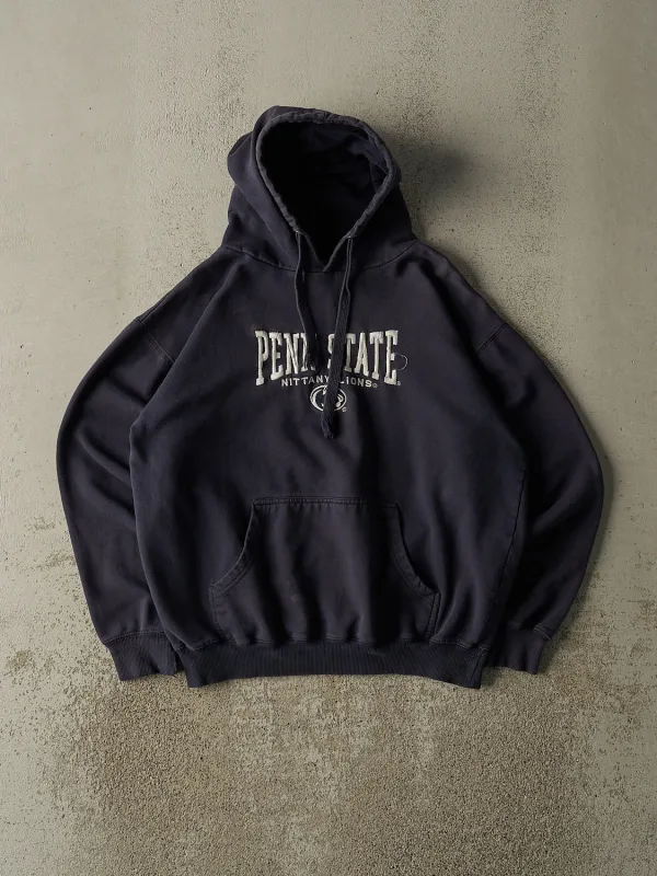 Vintage Y2K Navy Blue Penn State Embroidered Hoodie (S/M) sold by Rebalance Vintage