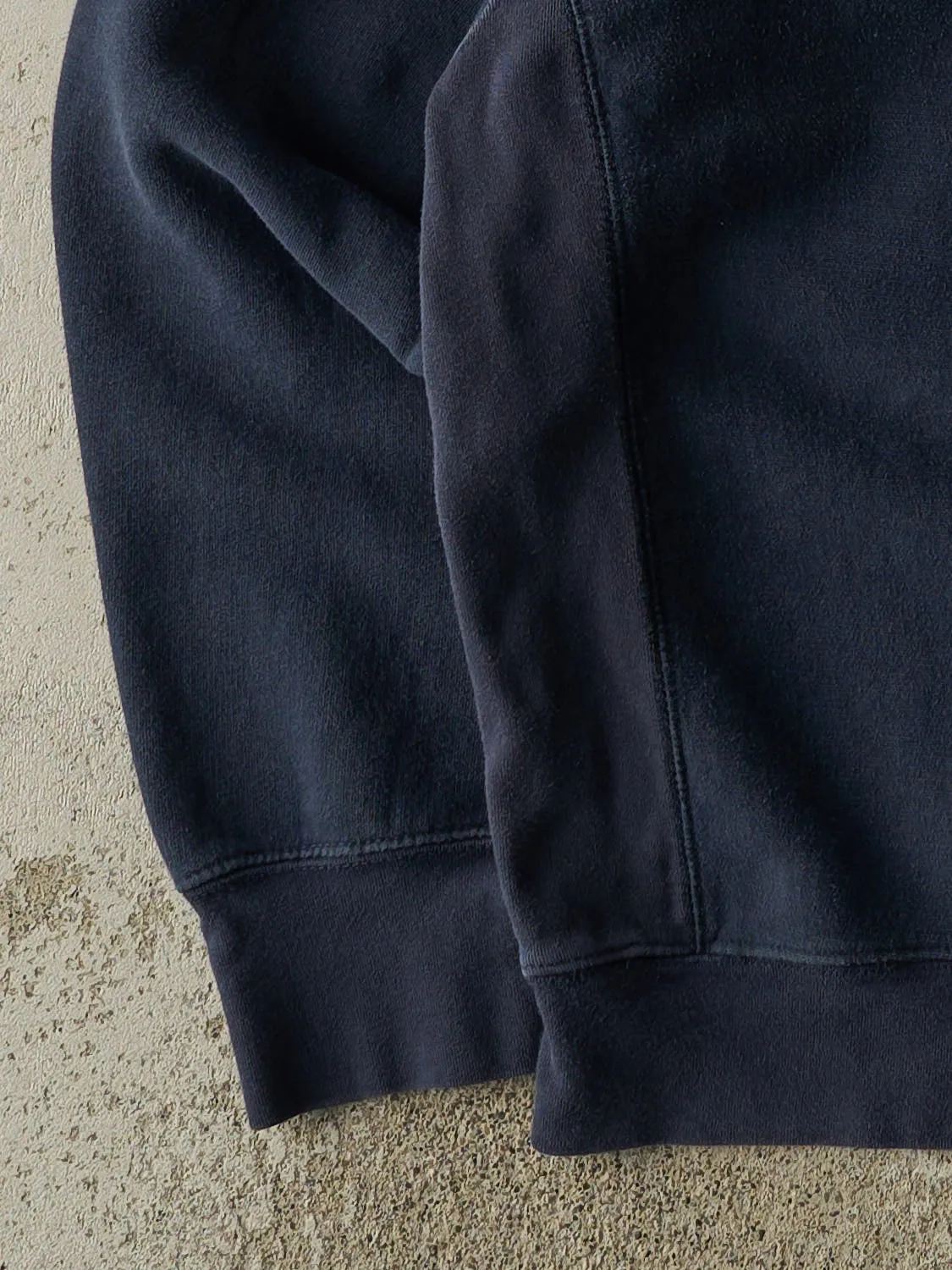 Vintage Y2K Navy Blue Michigan Embroidered Crewneck (XL/XXL) sold by Rebalance Vintage product image thumbnail 3