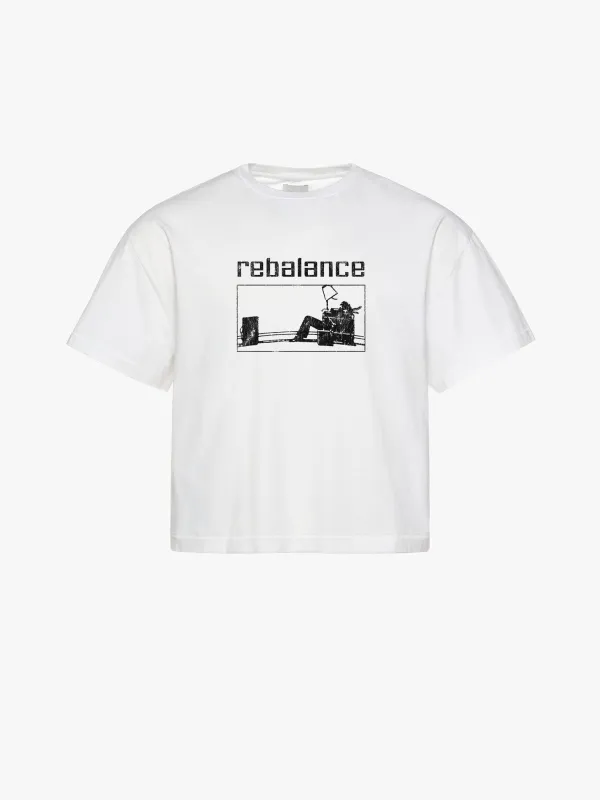 The Analog Tee - White sold by Rebalance Vintage