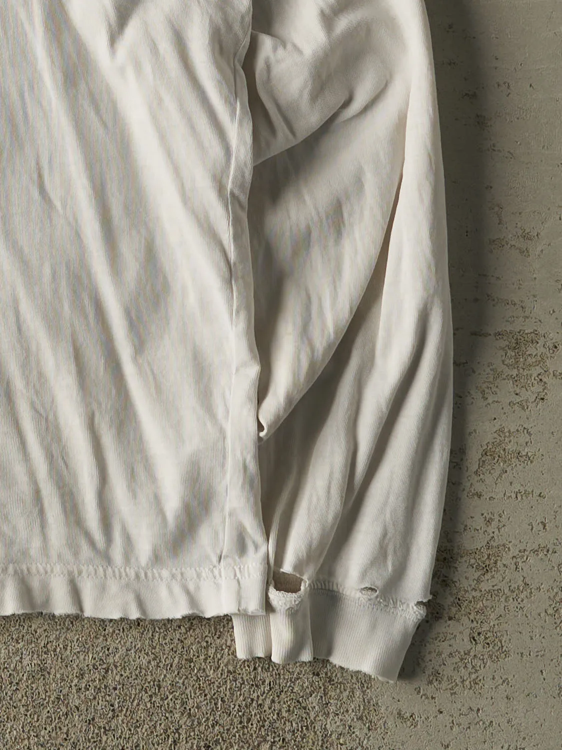 Vintage 90s White Gap Worldwide Long Sleeve (XL) sold by Rebalance Vintage product image thumbnail 4