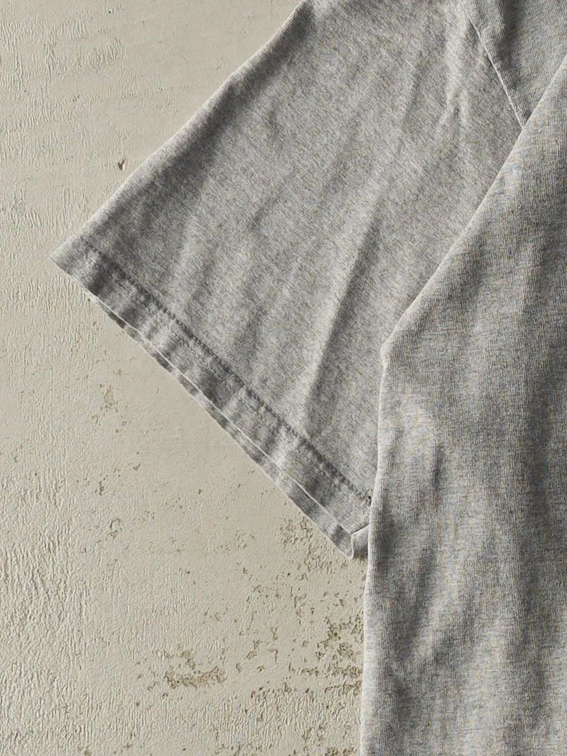 Vintage 90s Grey Notre Dame Embroidered Tee (L/XL) sold by Rebalance Vintage product image thumbnail 3