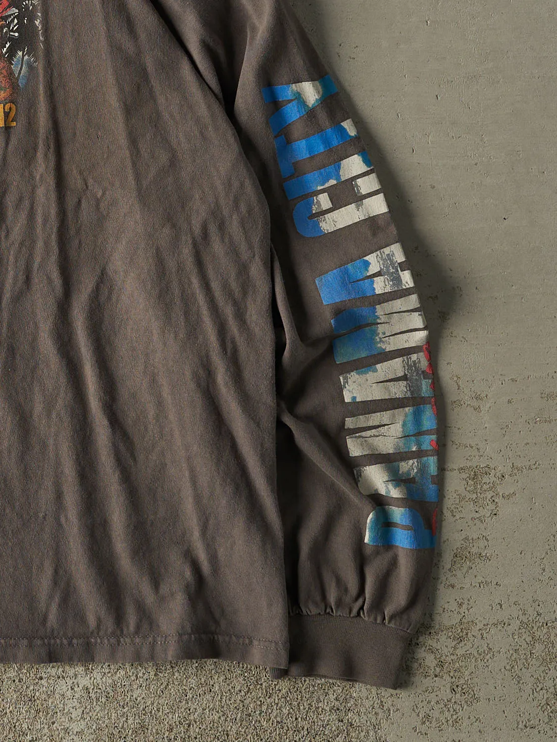 Vintage 12' Charcoal Grey Panama City Bike Rally Long Sleeve (L/XL) sold by Rebalance Vintage product image thumbnail 4