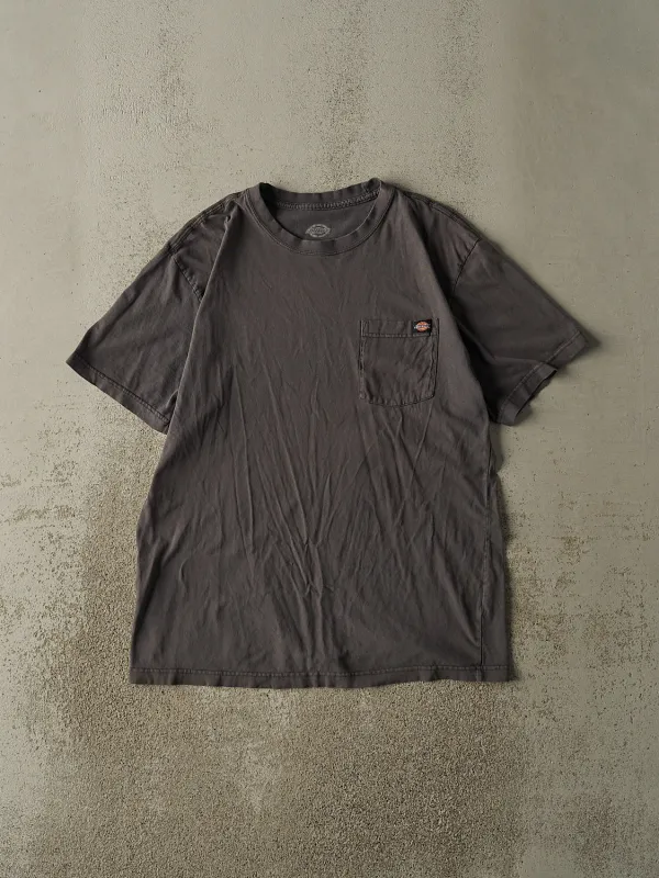 Vintage Y2K Charcoal Grey Dickies Pocket Tee (L) sold by Rebalance Vintage