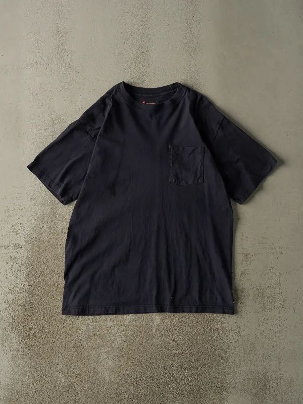 Vintage Y2K Navy Blue Dickies Pocket Tee (L) sold by Rebalance Vintage