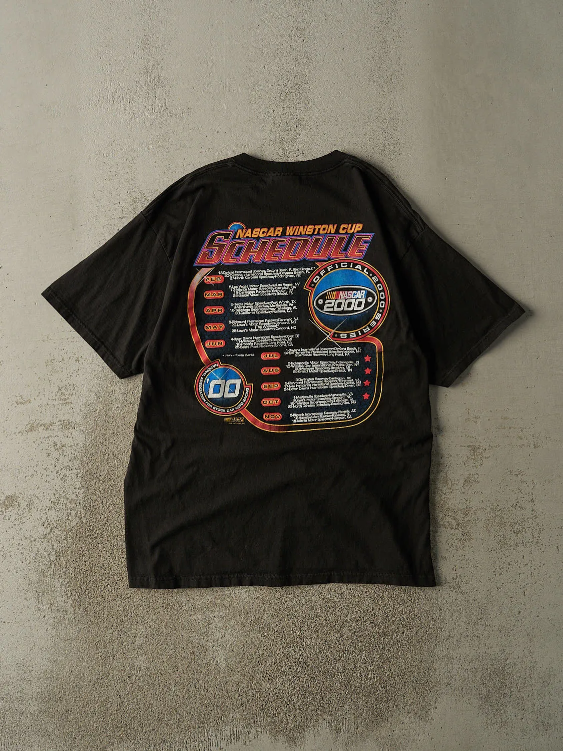 Vintage 00' Black Nascar Winston Cup Racing Tee (XL) sold by Rebalance Vintage product image thumbnail 2
