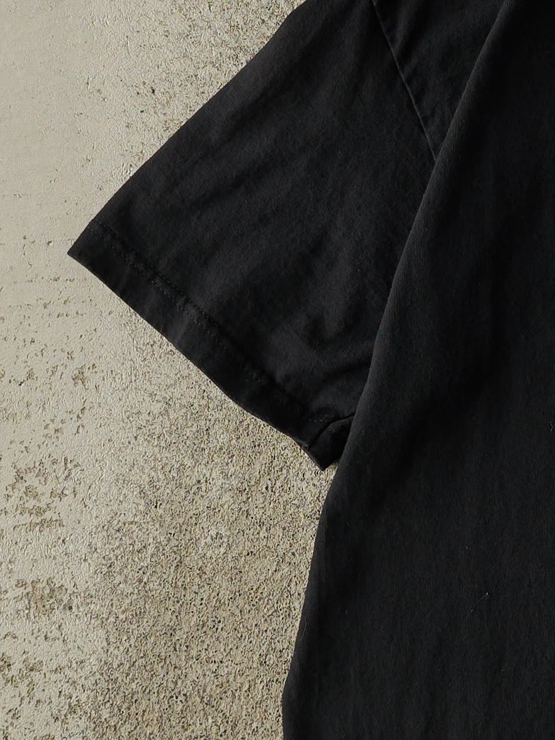 Vintage Y2K Black "Check Out My 6 Pack" Slogan Tee (L/XL) sold by Rebalance Vintage product image thumbnail 3