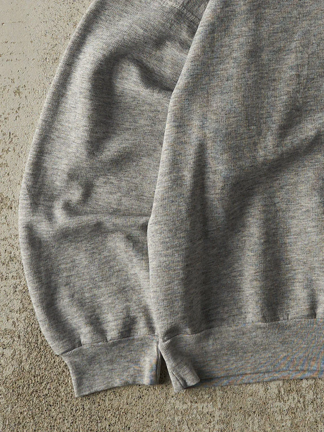 Vintage 80s Grey Blank Crewneck (S) sold by Rebalance Vintage product image thumbnail 3
