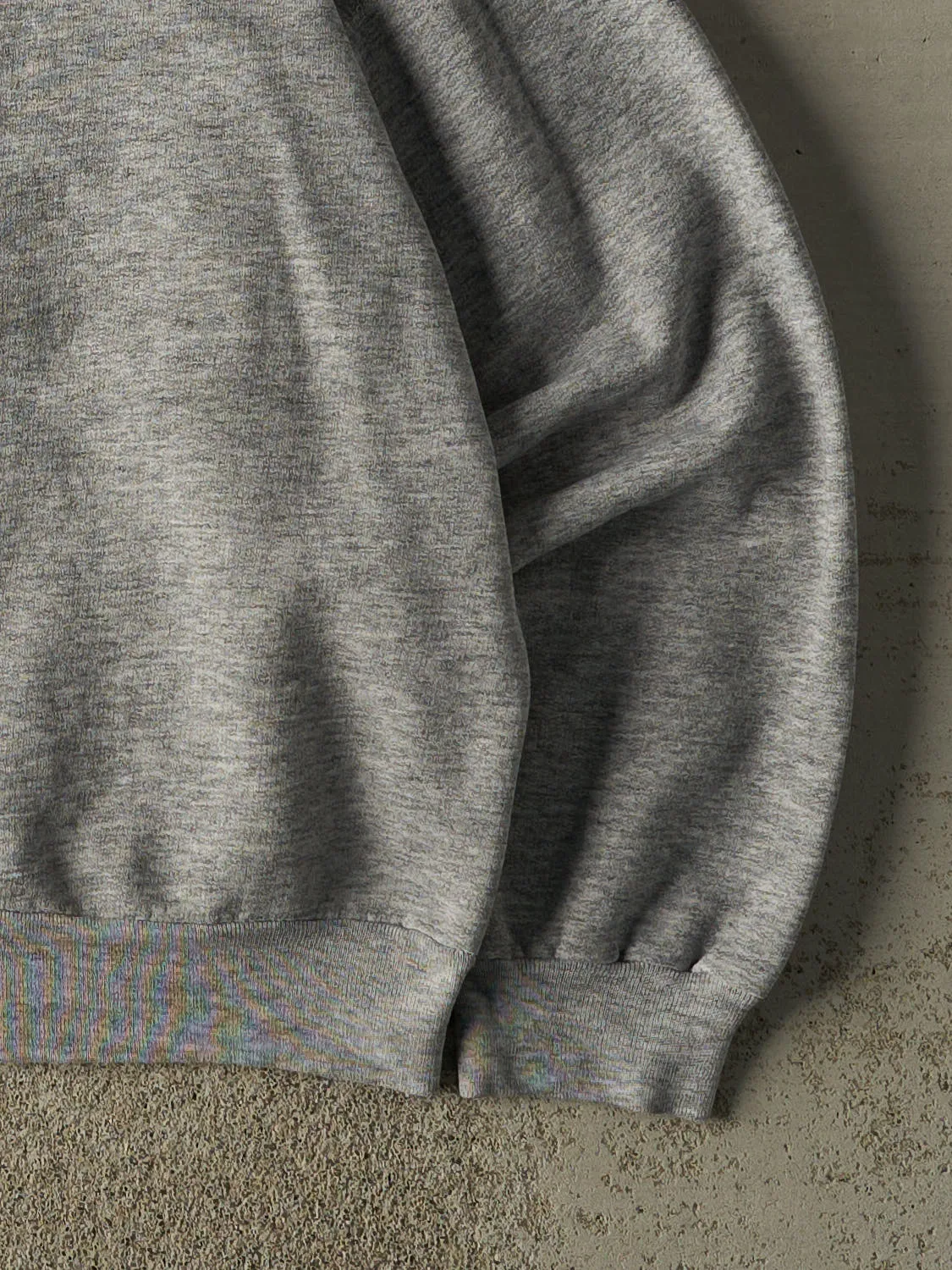 Vintage 80s Grey Blank Crewneck (S) sold by Rebalance Vintage product image thumbnail 4
