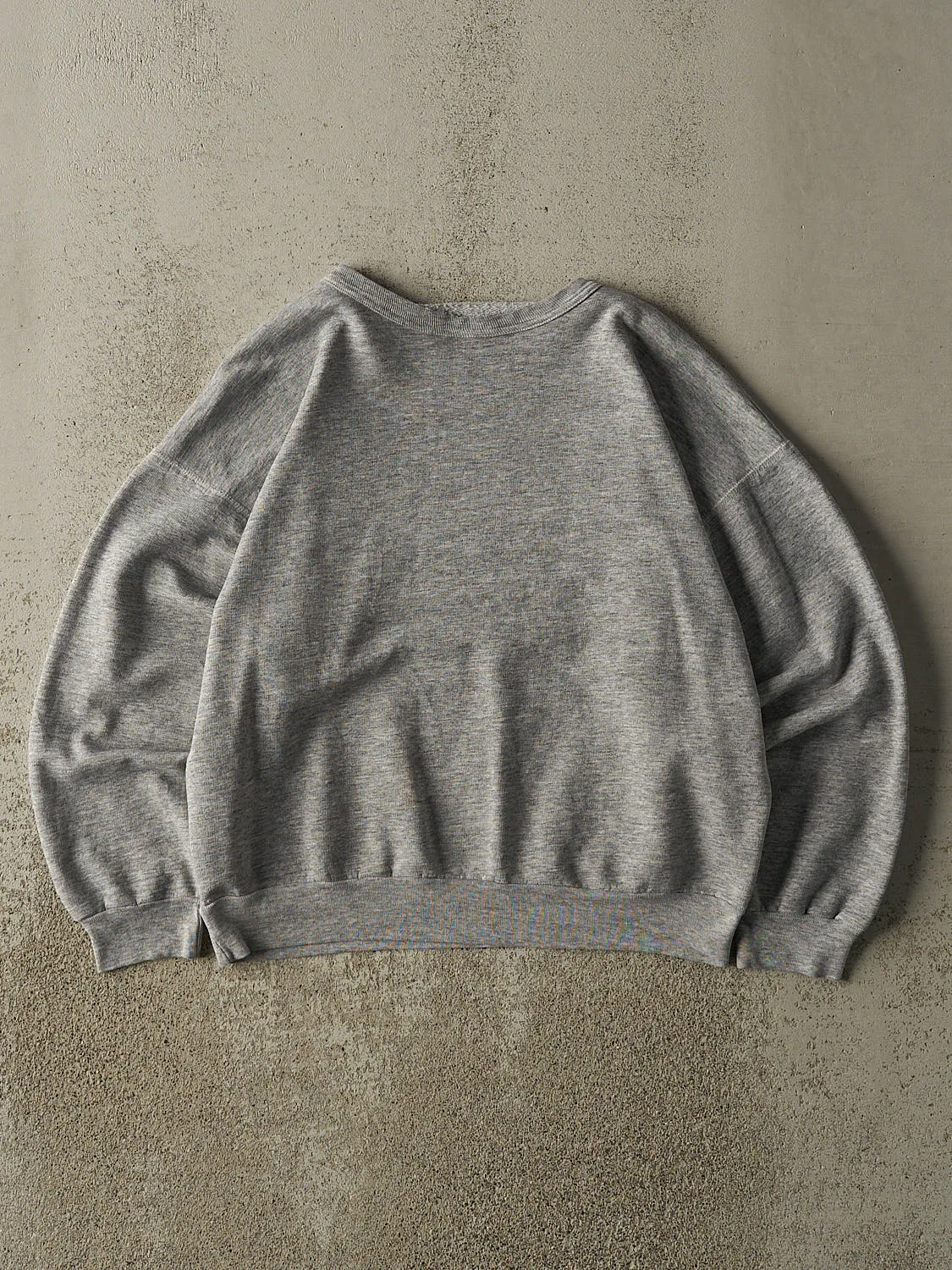 Vintage 80s Grey Blank Crewneck (S) sold by Rebalance Vintage