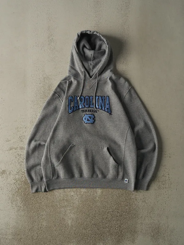 Vintage Y2K Grey Russell Athletic University of North Carolina Embroidered Hoodie (M/L) sold by Rebalance Vintage