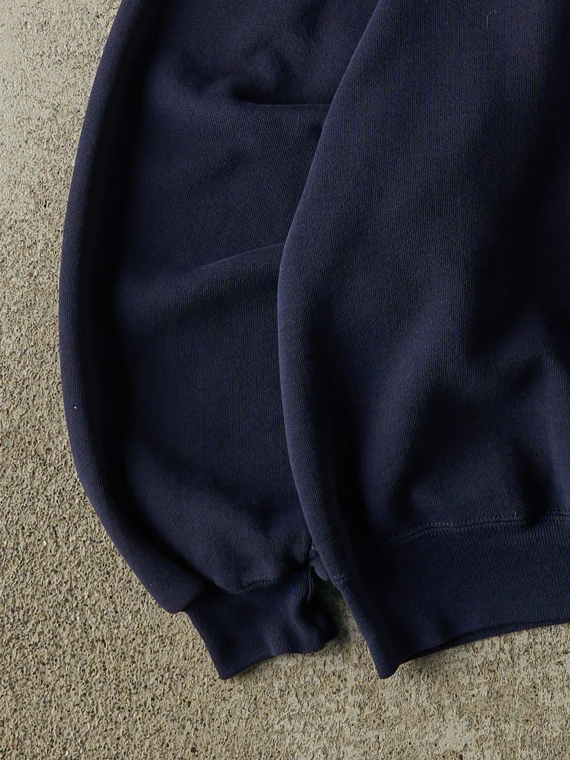 Vintage 90s Navy Blue Russell Athletic Blank Crewneck (XL) sold by Rebalance Vintage product image thumbnail 3