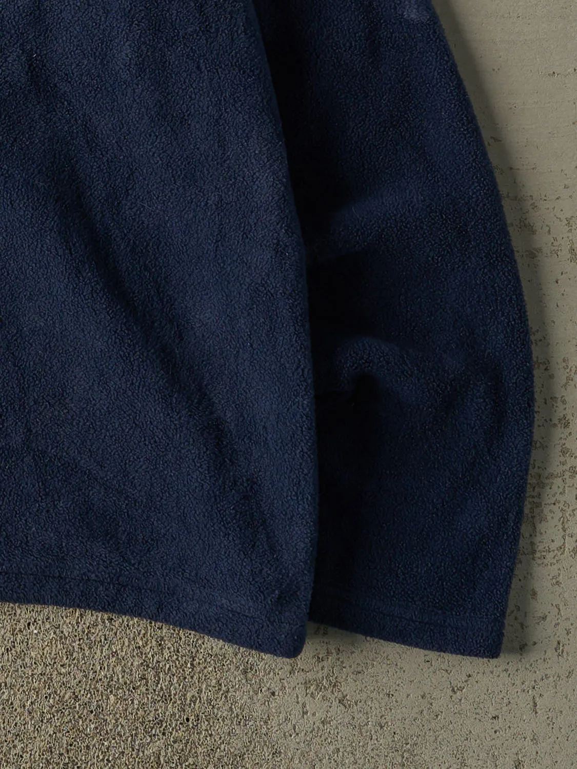 Vintage Y2K Navy Blue Columbia Embroidered Long Sleeve Fleece (XL) sold by Rebalance Vintage product image thumbnail 4