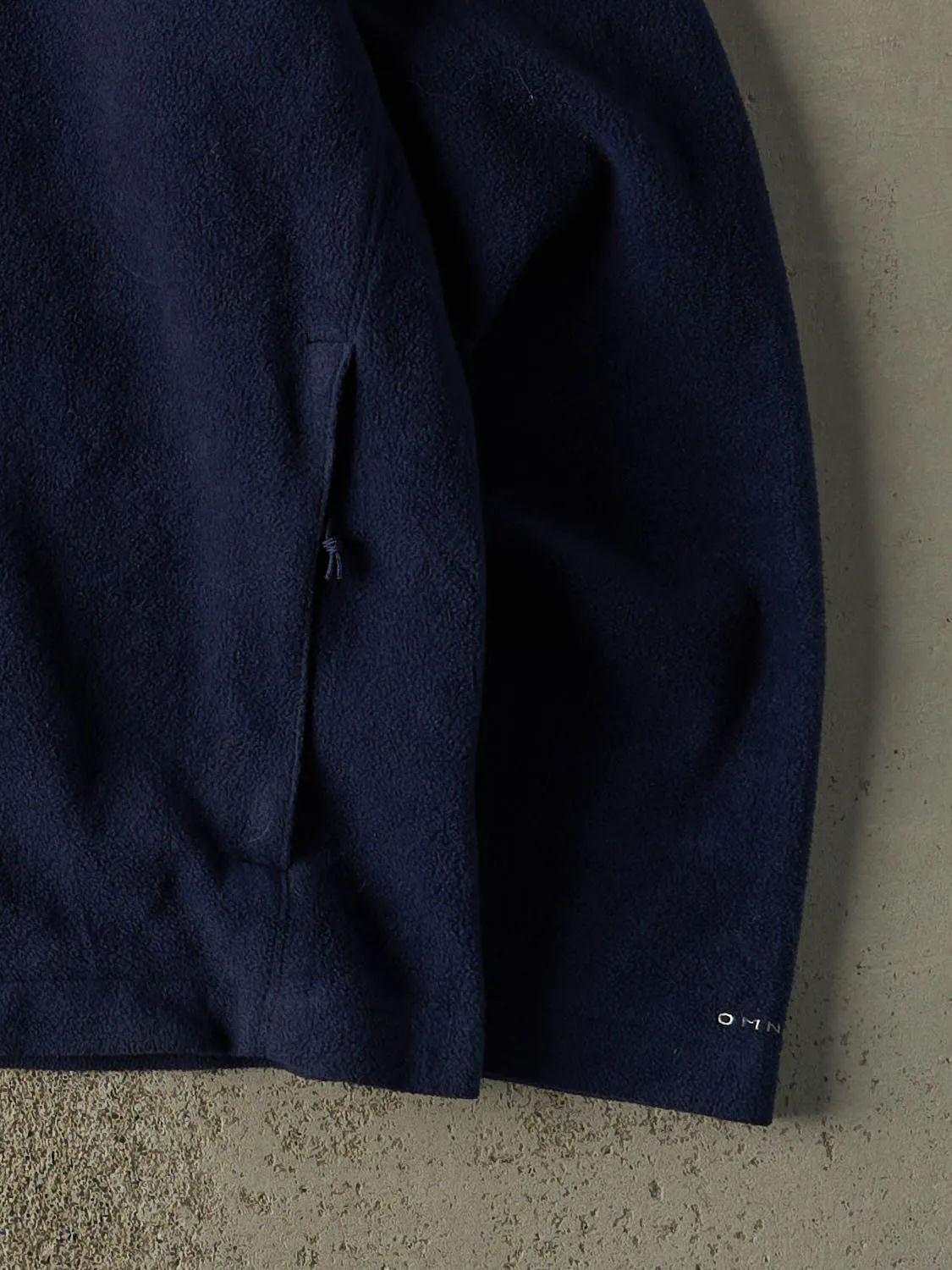 Vintage Y2K Navy Blue Columbia Embroidered Zip Up Fleece (XL) sold by Rebalance Vintage product image thumbnail 4