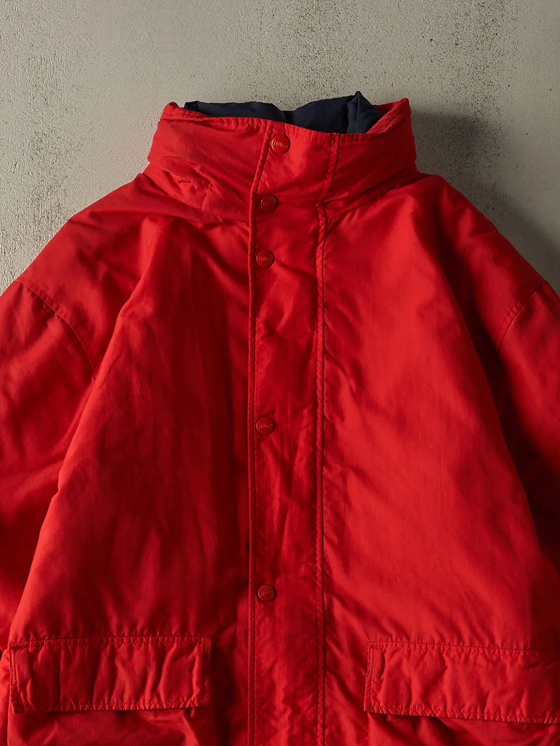 Vintage 90s Red Tommy Hilfiger Puffer Jacket (XXL) sold by Rebalance Vintage product image thumbnail 3