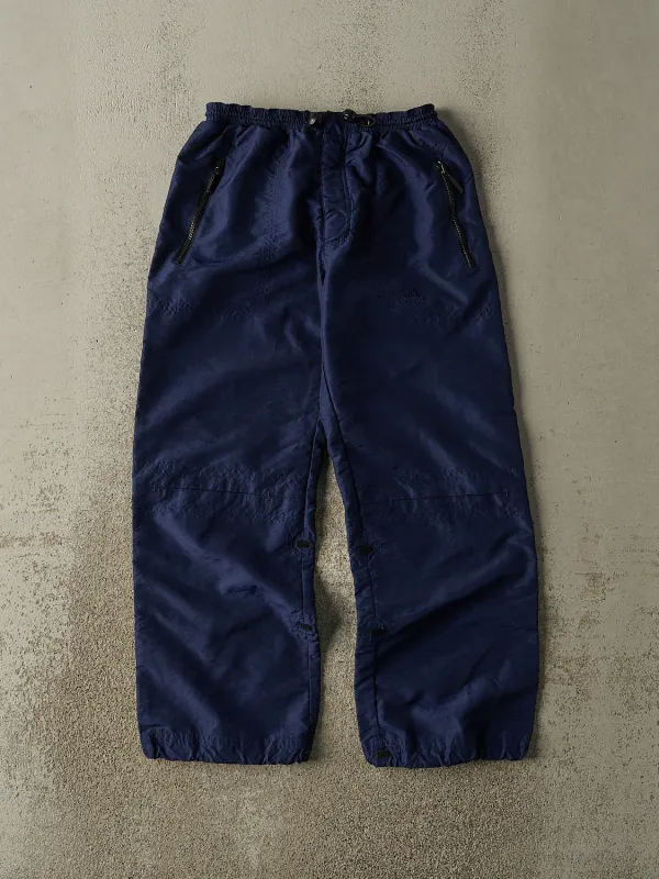 Vintage 90s Navy Blue Adidas Embroidered Track Pants (25x26.5) sold by Rebalance Vintage