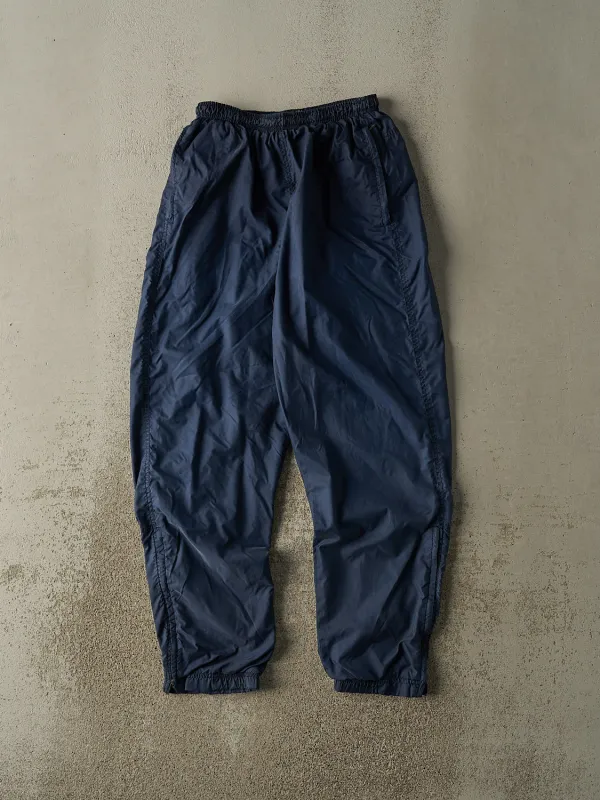 Vintage 90s Navy Blue Nike Embroidered Track Pants (26x31) sold by Rebalance Vintage