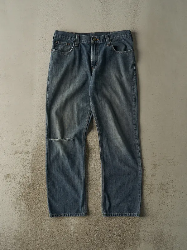 Vintage Y2K Dark Wash Carhartt Jeans (34x31.5) sold by Rebalance Vintage