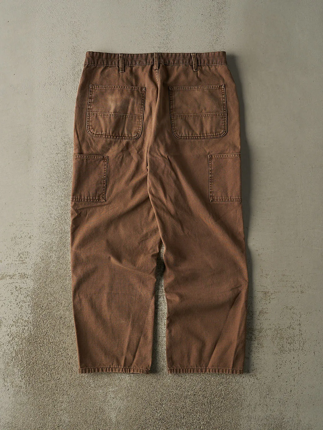 Vintage Y2K Brown Work Pants (34x28) sold by Rebalance Vintage product image thumbnail 2