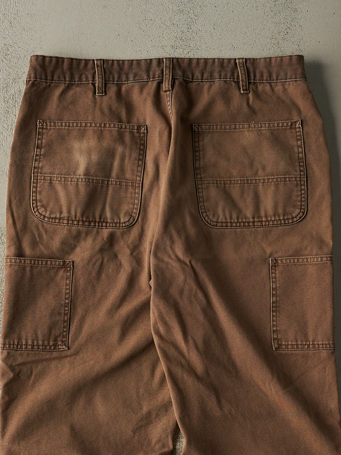 Vintage Y2K Brown Work Pants (34x28) sold by Rebalance Vintage product image thumbnail 4