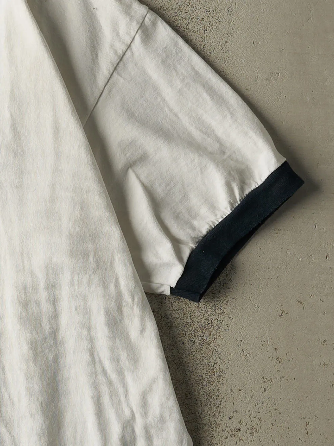 Vintage Y2K White & Navy Minnesota Timberwolves Ringer Tee (M/L) sold by Rebalance Vintage product image thumbnail 4