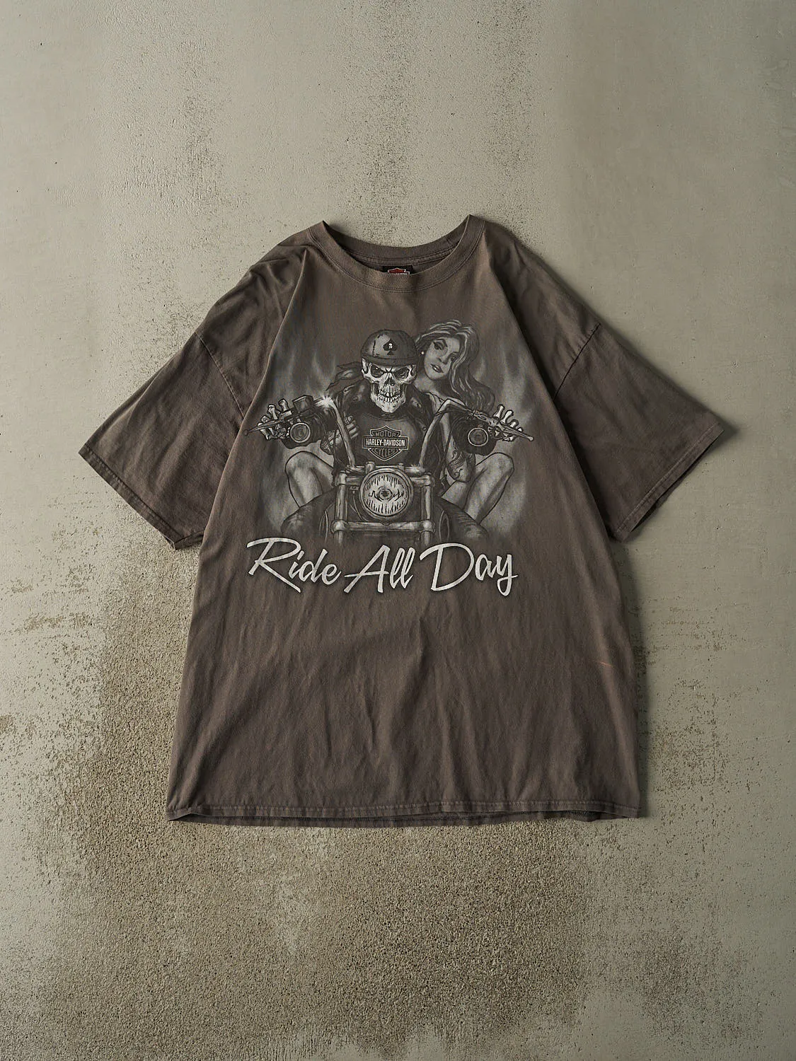 Vintage 14' Charcoal Grey Harley Davidson Las Vegas NV Tee (XL/XXL) sold by Rebalance Vintage