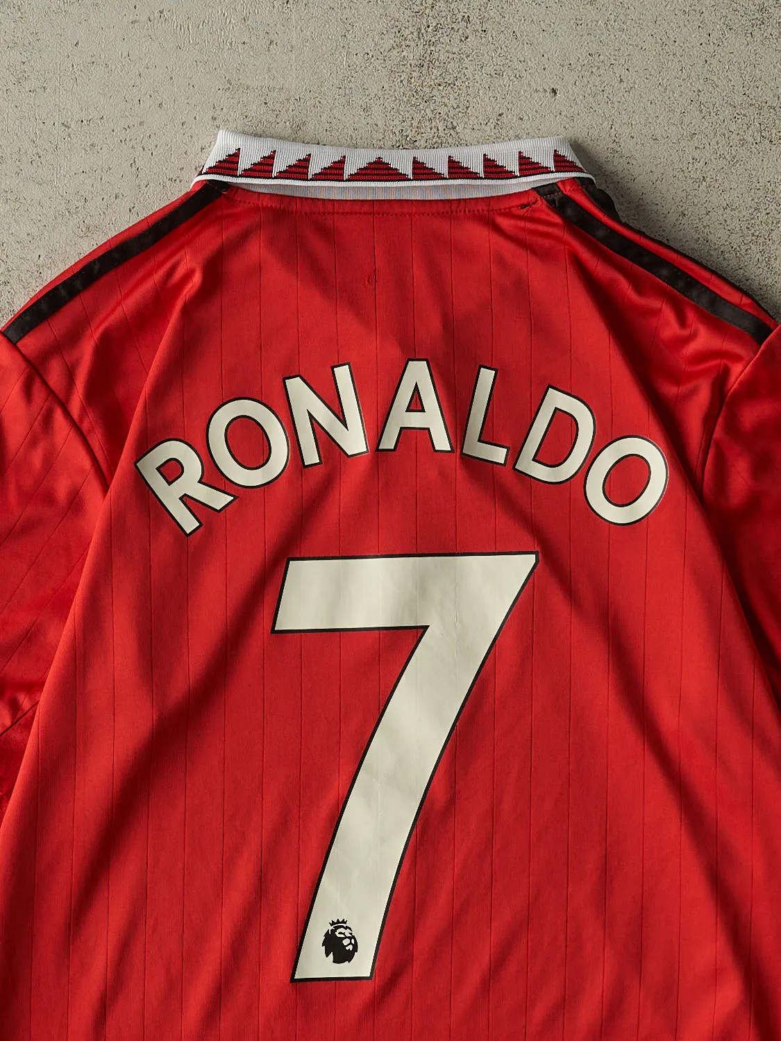 Vintage Y2K Red Manchester United Cristiano Ronoldo Jersey (M) sold by Rebalance Vintage product image thumbnail 4