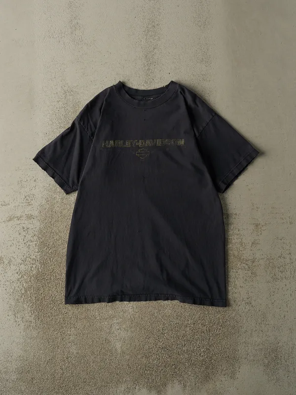 Vintage 04' Faded Black Harley Davidson Prince George BC Tee (M/L) sold by Rebalance Vintage