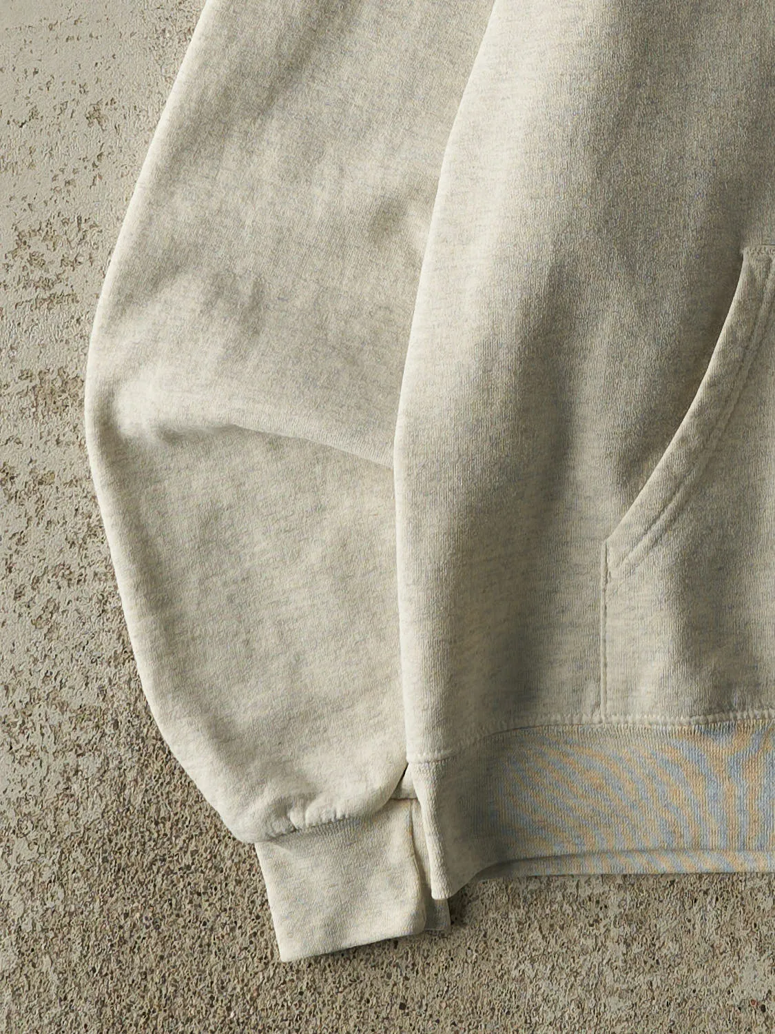 Vintage 90s Heather Grey Augustana University Champion Hoodie (M) sold by Rebalance Vintage product image thumbnail 3