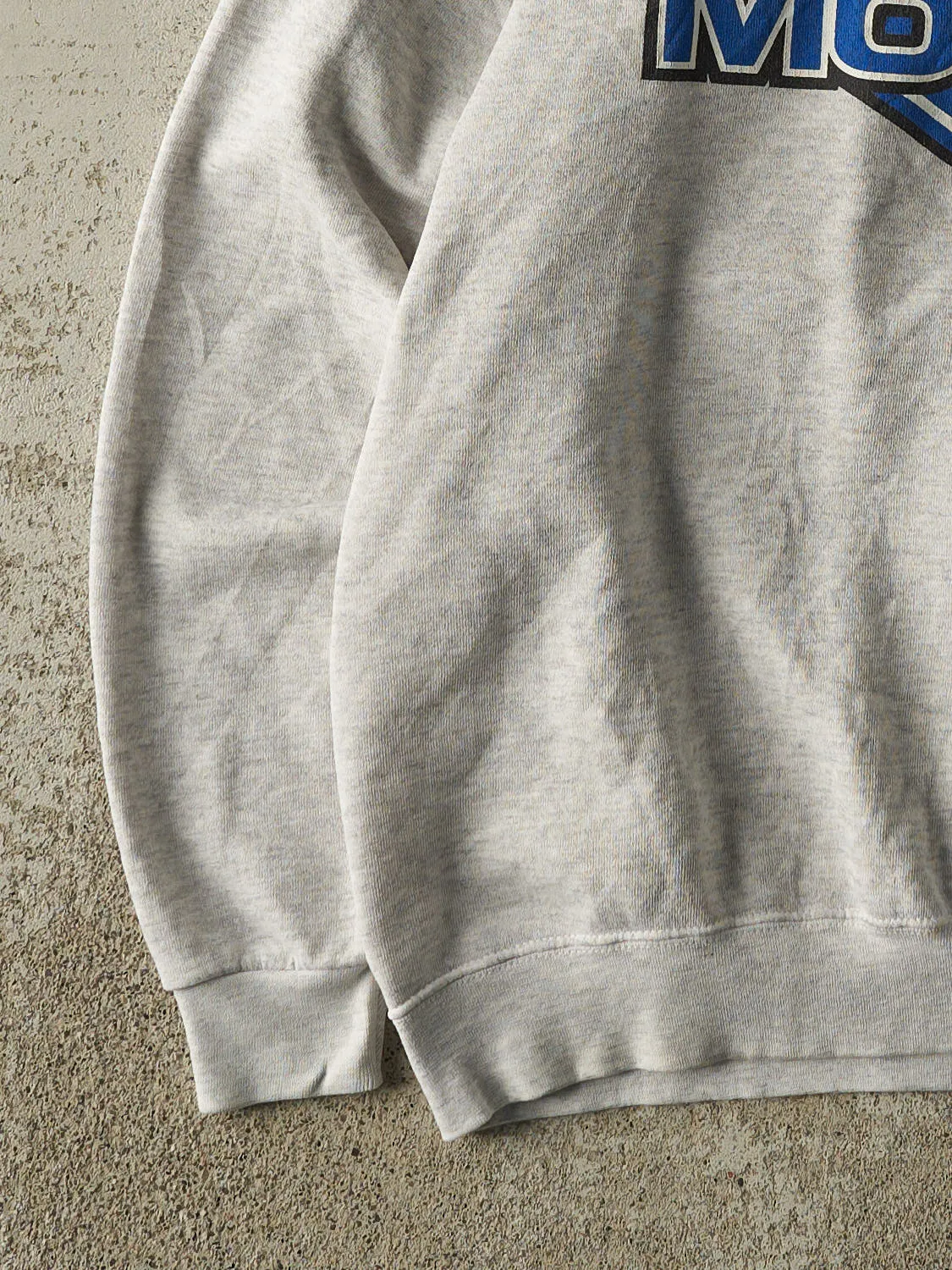 Vintage 90s Heather Grey Moose Crewneck (XL) sold by Rebalance Vintage product image thumbnail 3