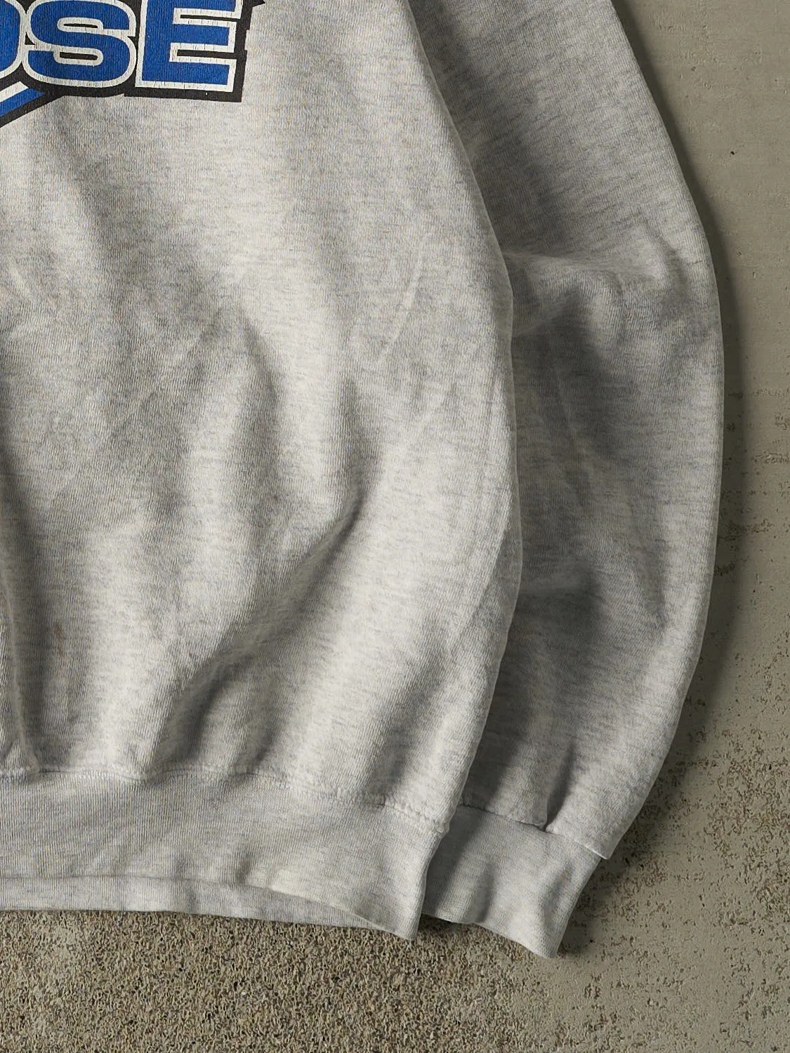 Vintage 90s Heather Grey Moose Crewneck (XL) sold by Rebalance Vintage product image thumbnail 4