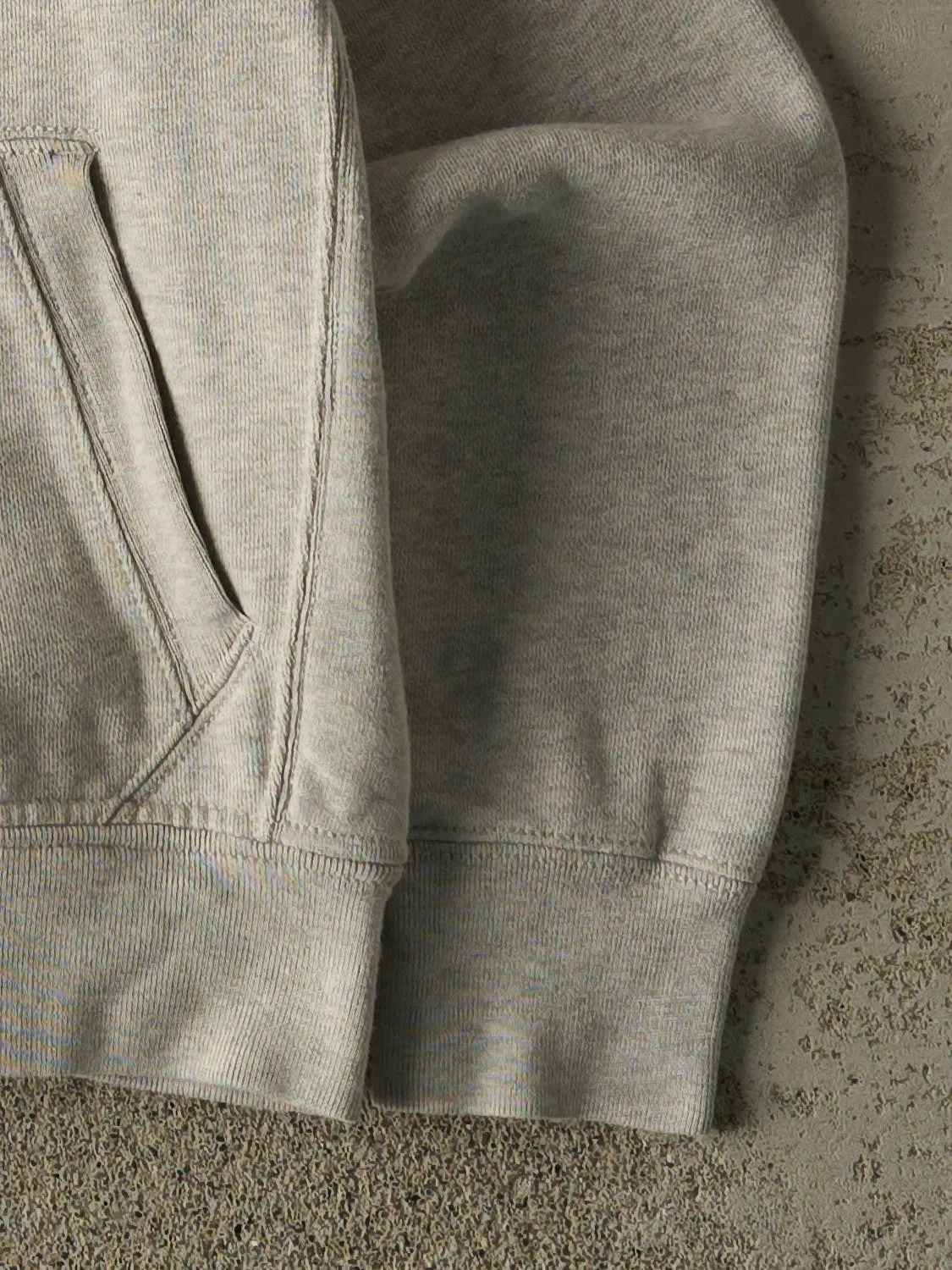 Vintage Y2K Grey Polo Ralph Lauren Embroidered Zip Up Hoodie (S) sold by Rebalance Vintage product image thumbnail 4